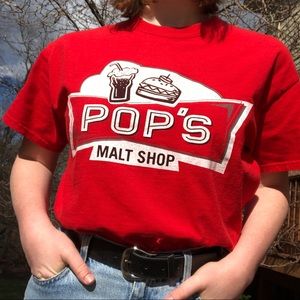 Pops Malt Shop Graphic Tee